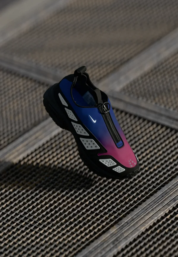 AIR MAX SNDR FADE - Trainers - deep night/white/cactus flower/white/silver-coloured