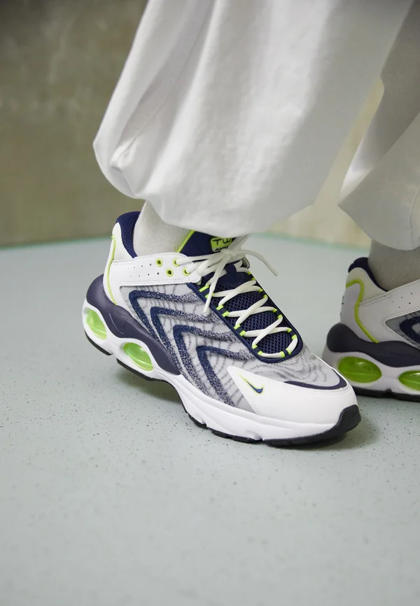 AIR MAX  - Trainers - white/midnight navy/light lemon/pure platinum