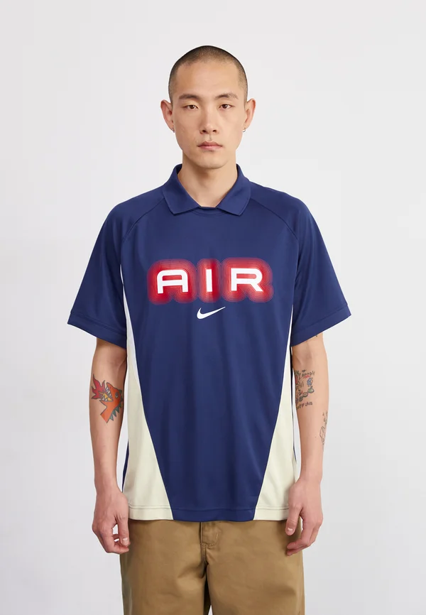 AIR - Polo shirt - midnight navy/khaki/white