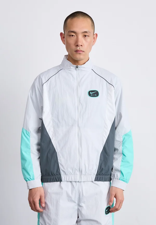 AIR TRACKTOP - Summer jacket - photon dust/iron grey/tropical twist