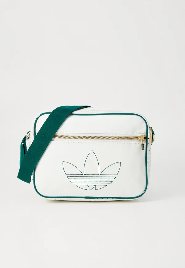 AIRLINER - Cross body bag - off white/collegiate green