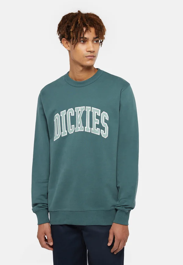 AITKIN  LINCOLN  - Sweatshirt - lincoln green surf blue