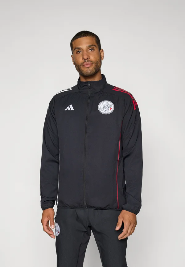 AJAX AMSTERDAM 25/26 COMPETITION PRESENTATION JACKET - Training jacket - black/white/bold red
