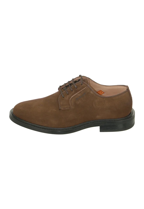 AKRON - Smart lace-ups - dark brown