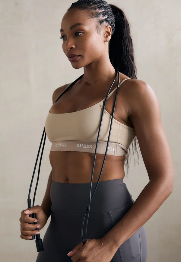 ALBA ACTIVE - Medium support sports bra - summer clay