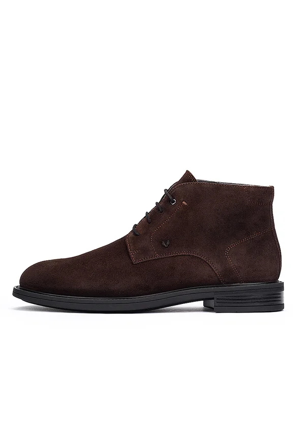 ALBANY - Lace-up ankle boots - dark brown