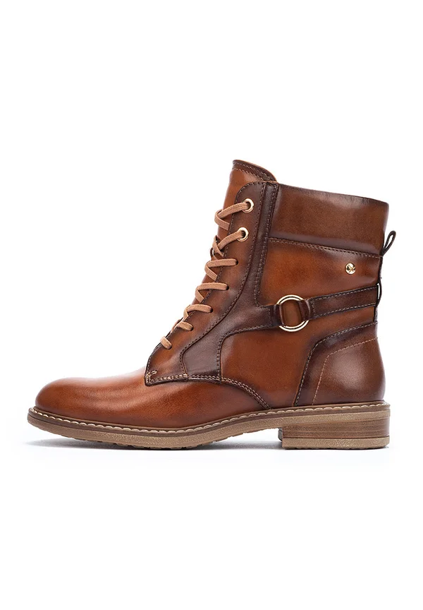 ALDAYA - Lace-up ankle boots - Brown