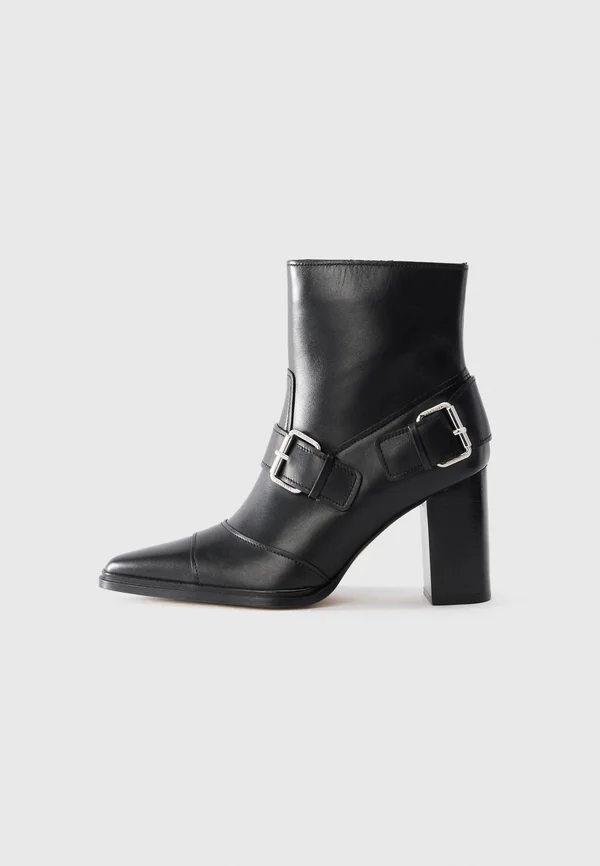 ALDER - Cowboy/biker ankle boot - black