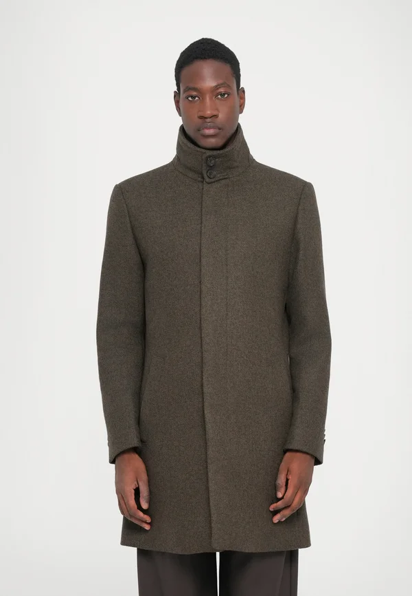 ALERIC - Classic coat - olive extreme