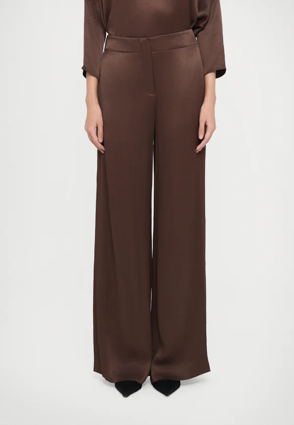 ALEXANDER - Trousers - chocolate