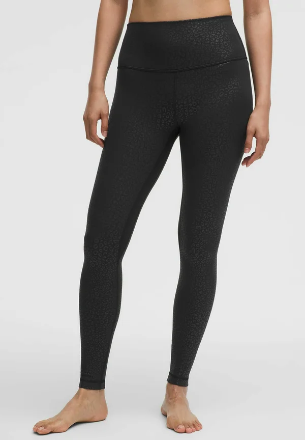 ALIGN™ HIGH-RISE 71CM - Leggings - leopardo shift micro emboss black