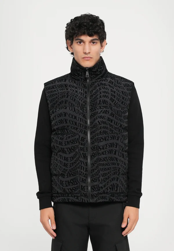 ALL FLOCK - Waistcoat - black