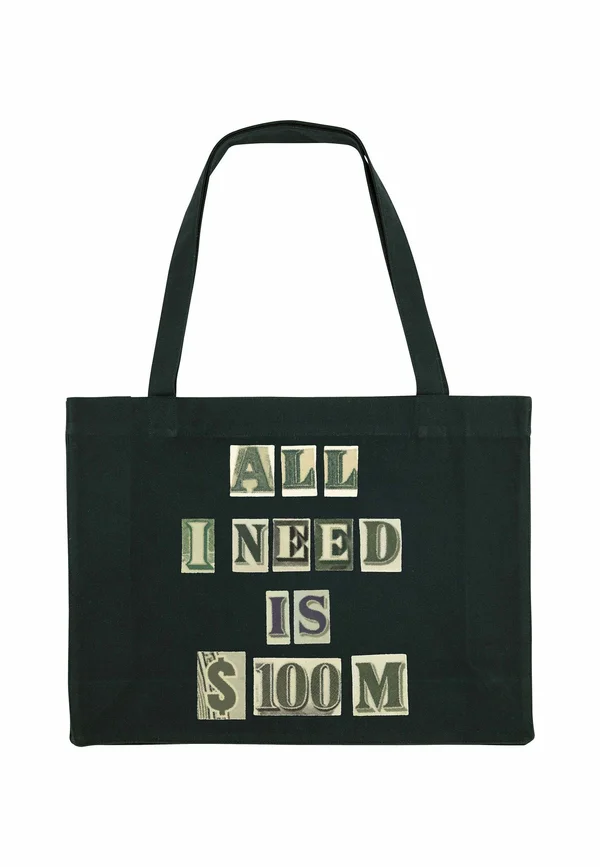ALL I NEED PRINT - Handbag - black