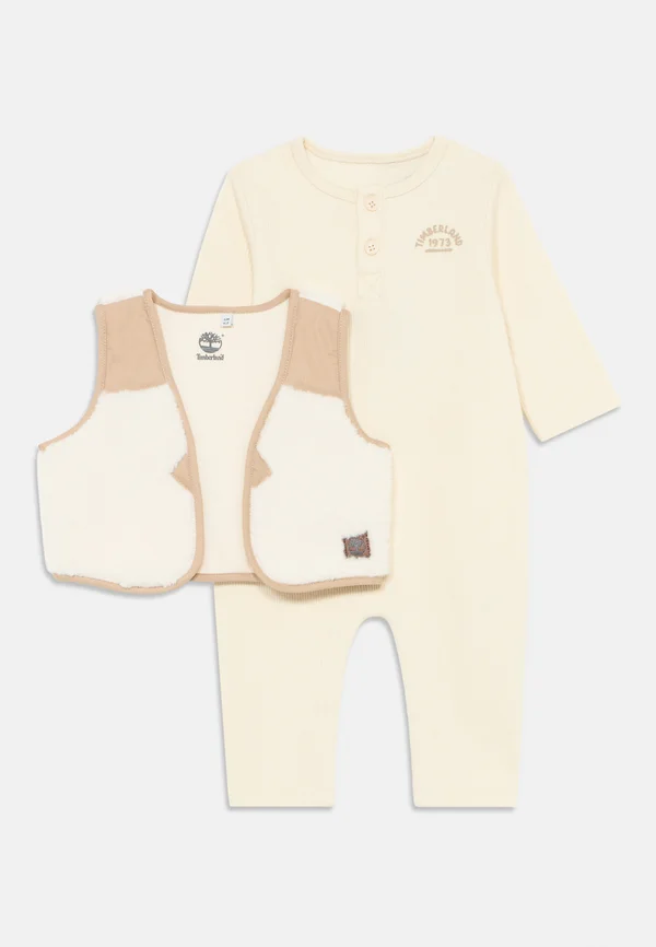 ALL IN ONE SET - Waistcoat - ivory