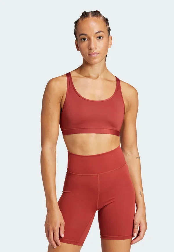 ALL ME ESSENTIALS - Light support sports bra - preloved ruby