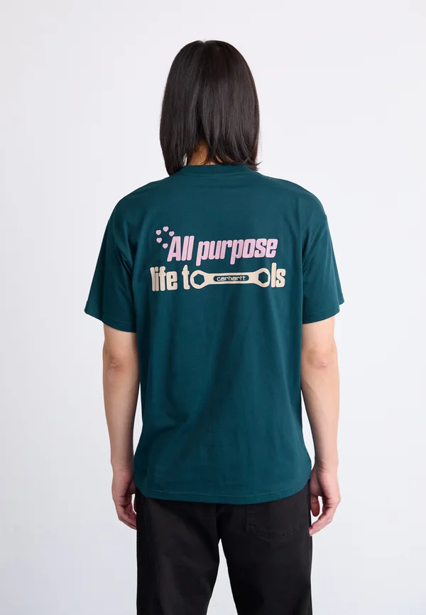 ALL TOOLS - Print T-shirt - deep lagoon