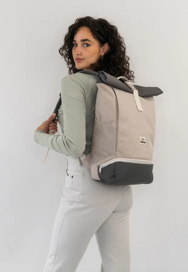 ALLEN MEDIUM - Rucksack - sand/grau