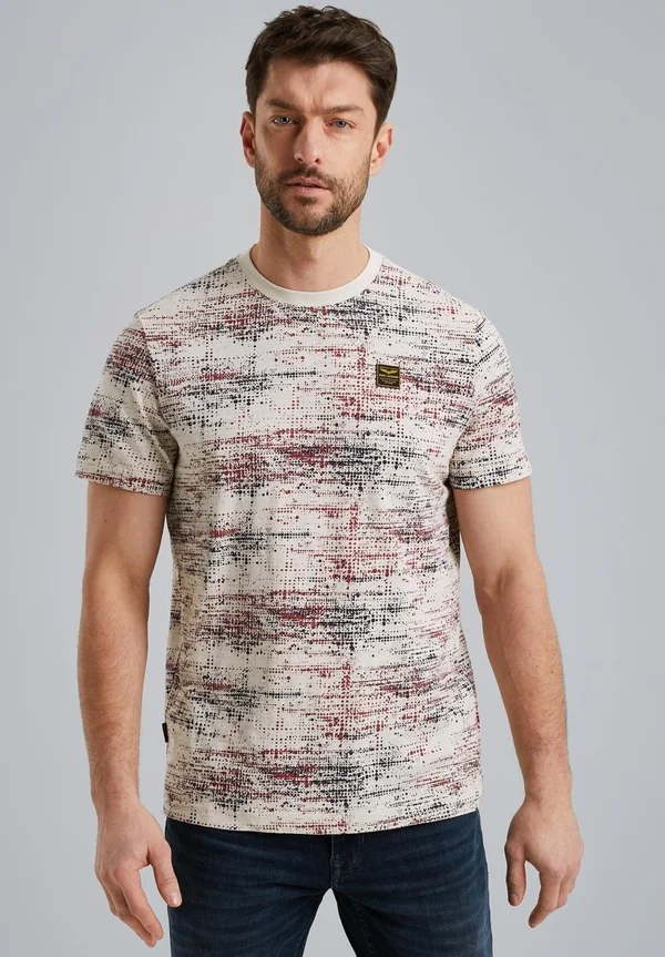 ALLOVER-PRINT - Print T-shirt - bone white