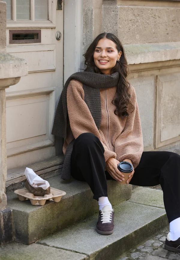 ALLY  - Fleece jacket - amphora