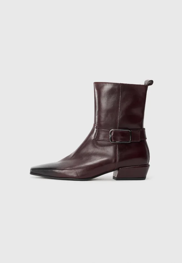 ALMA - Classic ankle boots - mulberry/gun