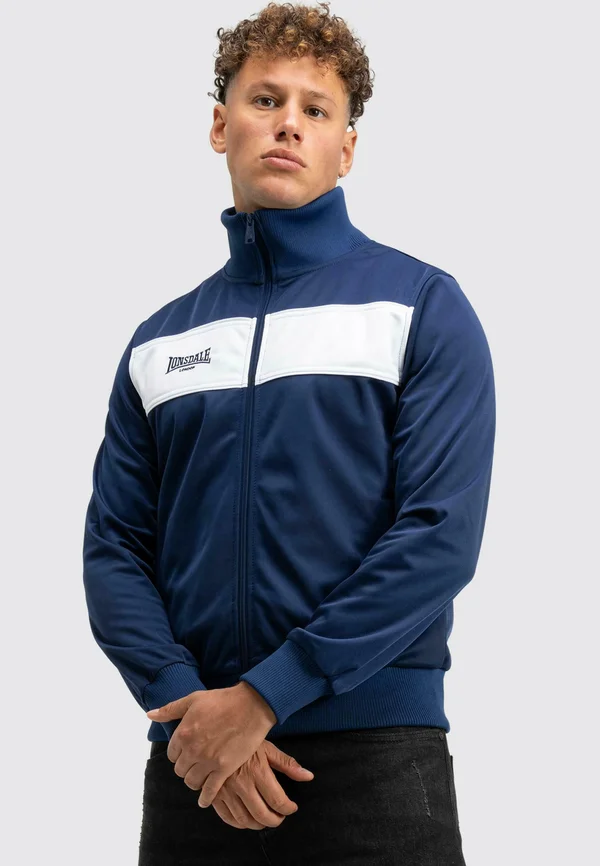 ALNWICK - Training jacket - navy white