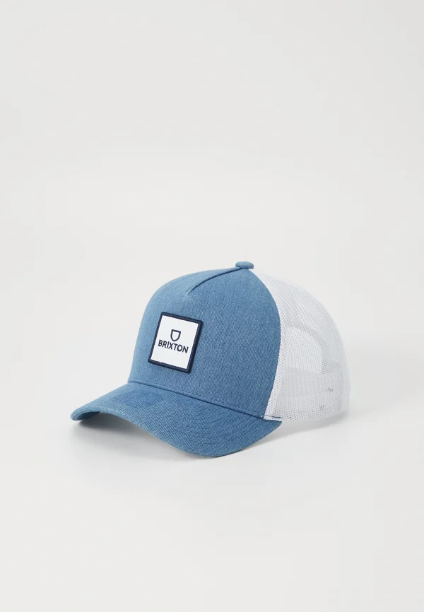 ALPHA BLOCK UNISEX - Cap - denim/white