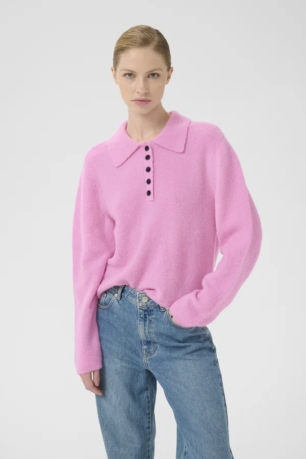 ALPHA - Jumper - begonia mélange