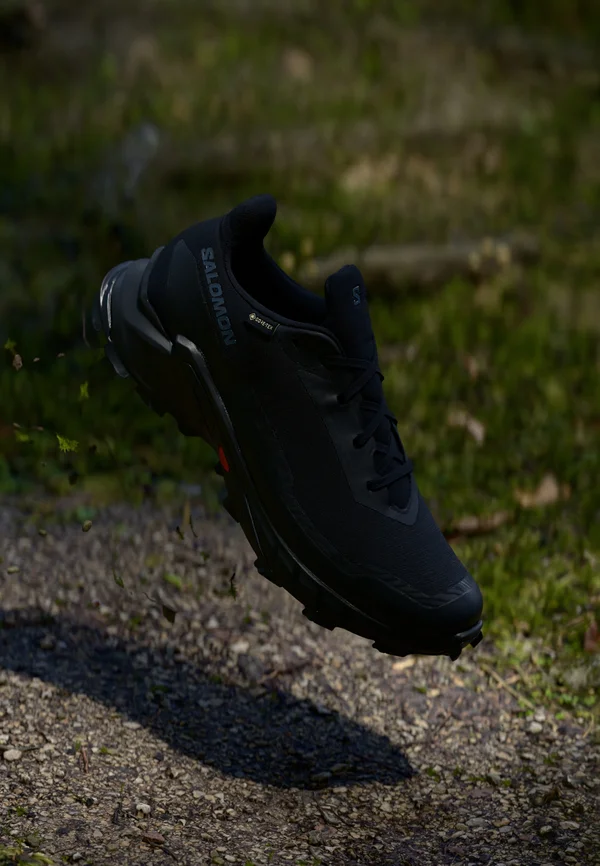ALPHACROSS 5 GTX - Trail running shoes - black/ebony