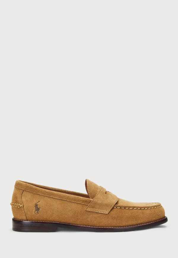 ALSTON SUEDE PENNY LOAFER - Slip-ons - desert tan