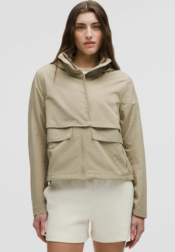 ALWAYS EFFORTLESS - Waterproof jacket - Sheer Oak