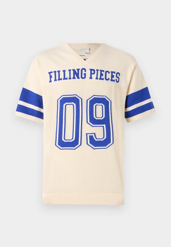 AMERICAN FOOTBALL UNISEX - Print T-shirt - antique white