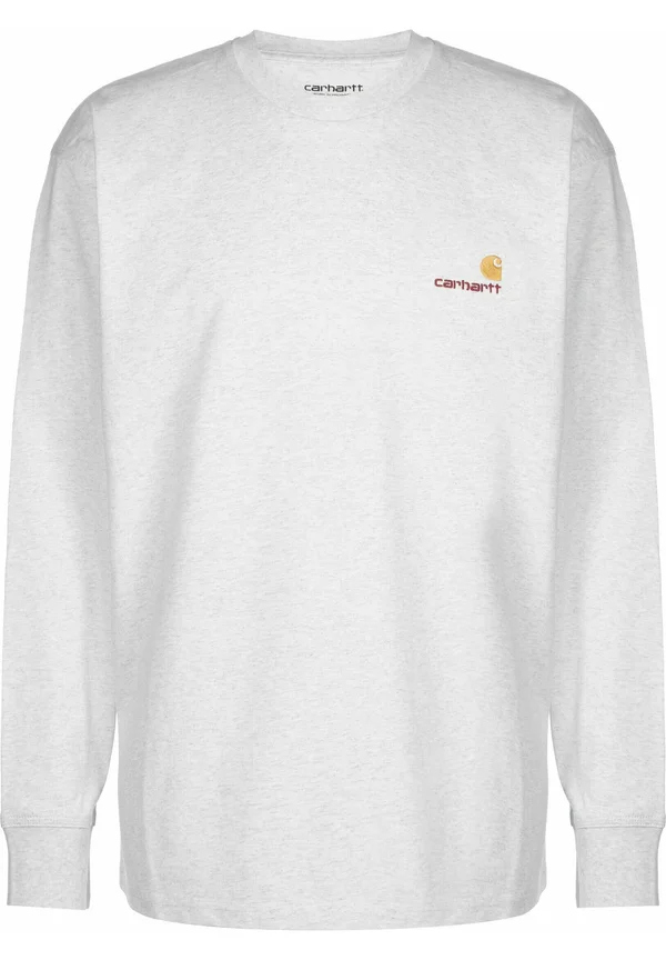 AMERICAN SCRIPT - Long sleeved top - ash heather
