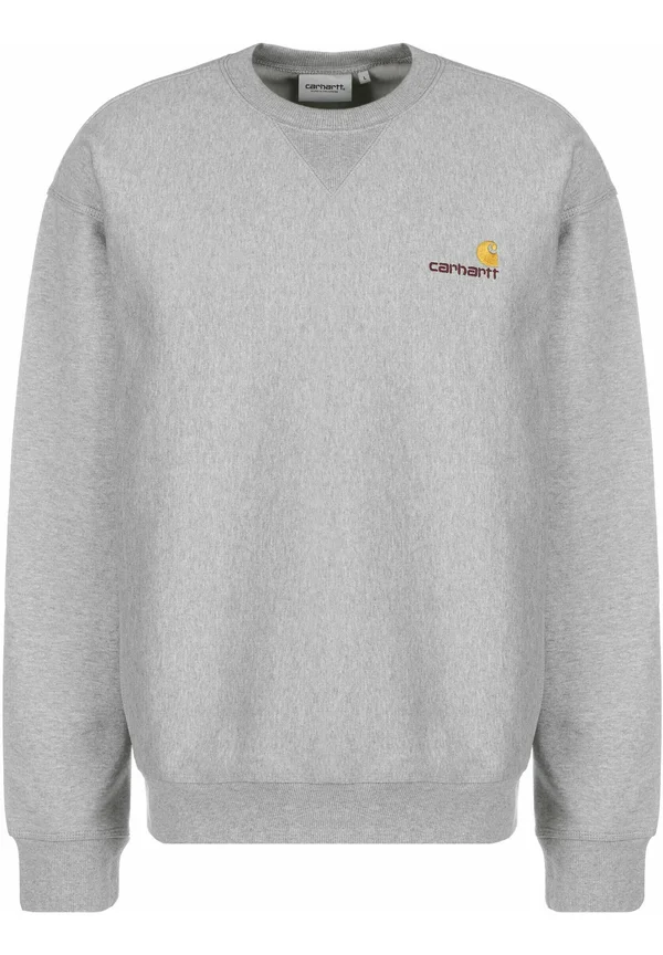AMERICAN SCRIPT - Sweatshirt - grey heather