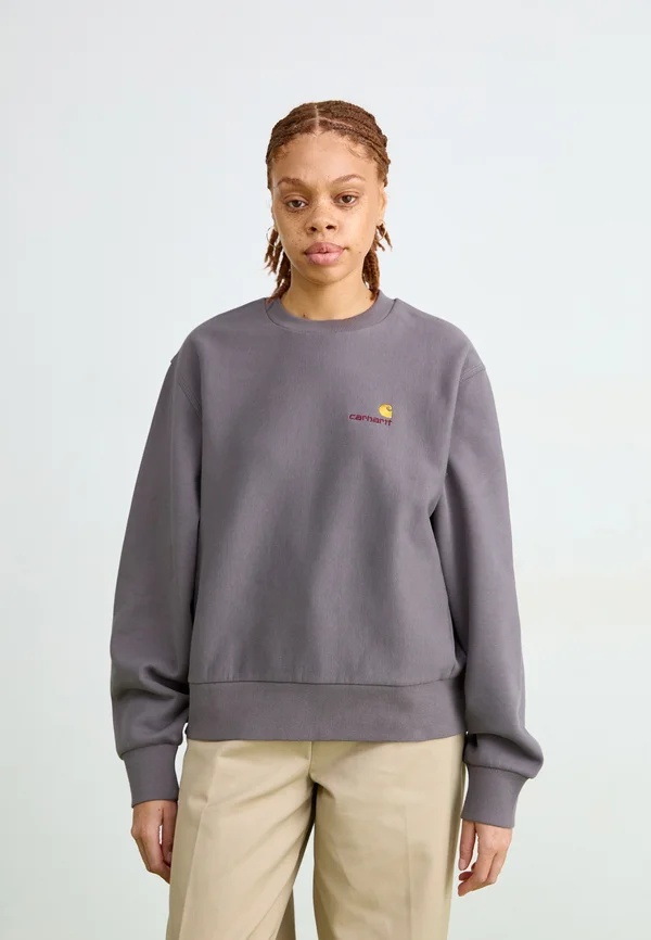 AMERICAN SCRIPT - Sweatshirt - porphyry