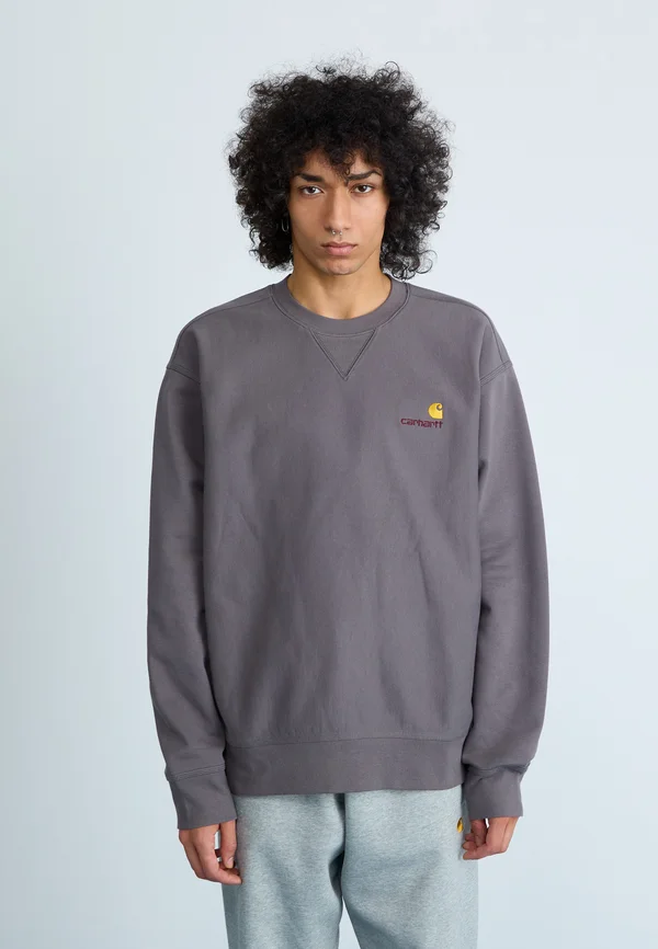 AMERICAN SCRIPT - Sweatshirt - porphyry