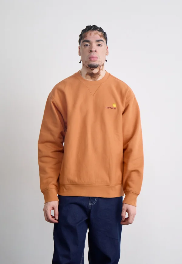 AMERICAN SCRIPT - Sweatshirt - redhaven