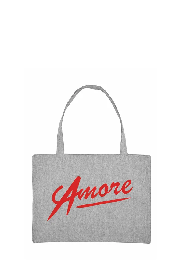 AMORE PRINT - Tote bag - mottled grey