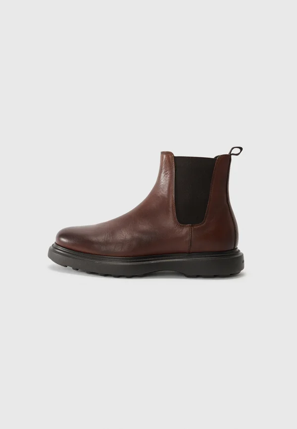 AMOS - Classic ankle boots - cognac