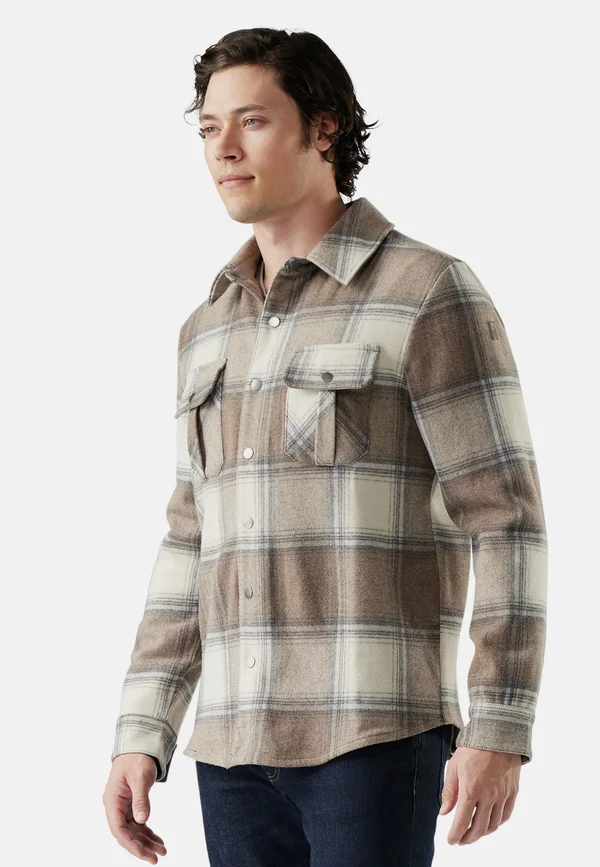 ANCHOR LINE - Shirt - almond plaid
