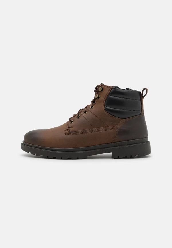 ANDALO - Lace-up ankle boots - dark coffee