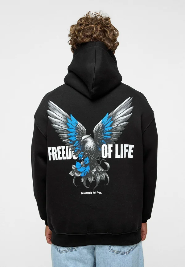 ANDERS - Hoodie - black