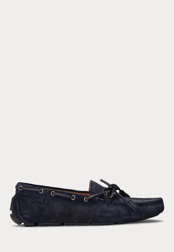 ANDERS TASSELLED SUEDE DRIVER - Moccasins - hunter navy