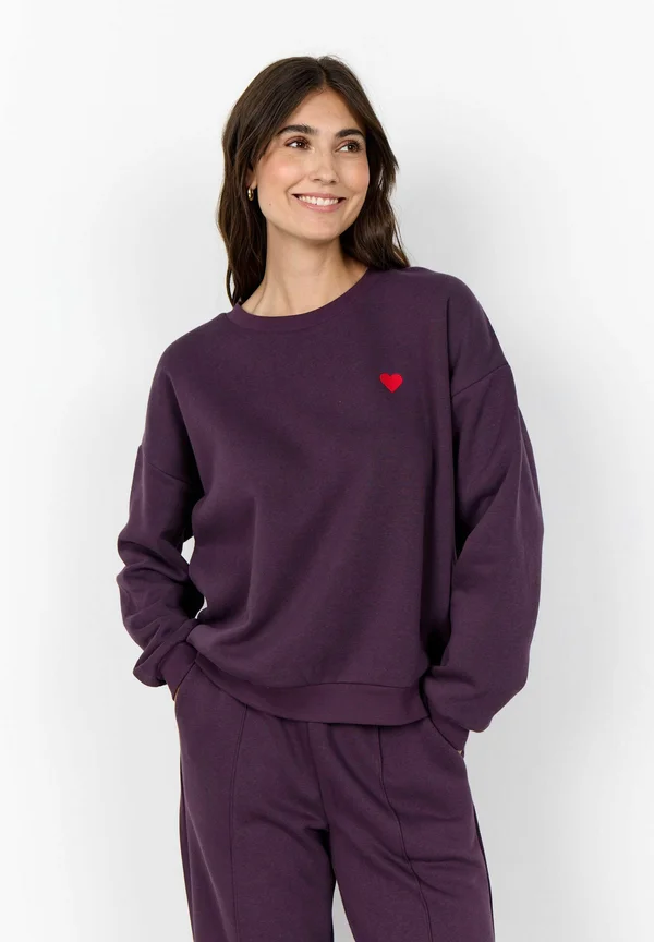 ANGELIN - Sweatshirt - plum perfect