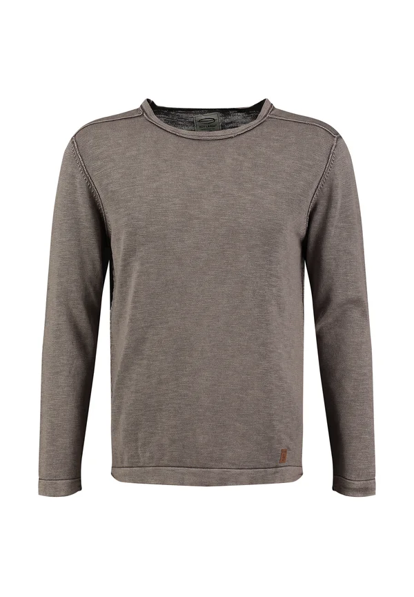 ANGELO ROUND - Sweatshirt - mud brown