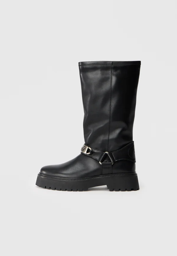 ANGIE SMOOTH - Boots - black