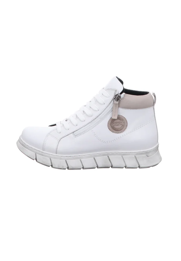 ANILINA UMA - Lace-up ankle boots - weiss mineral