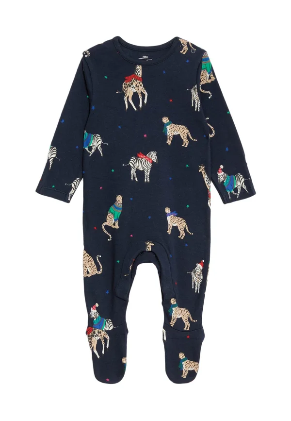 ANIMAL PRINTED FAMILY CHRISTMAS SET - Sleep suit - multi