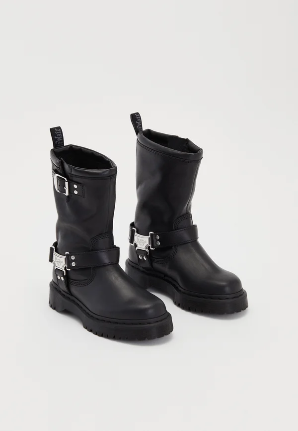 ANISTONE HI UNISEX - Cowboy/Biker boots - black