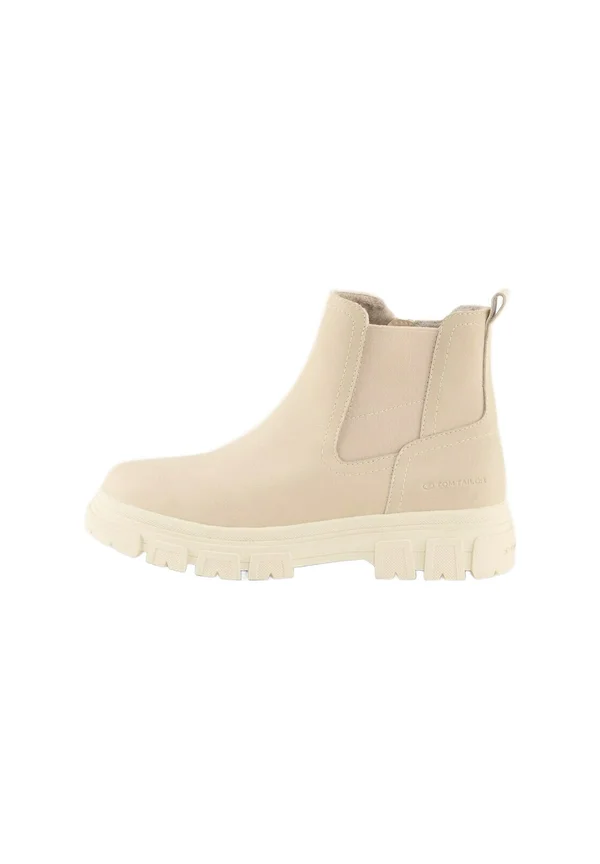 Ankle boots - cream