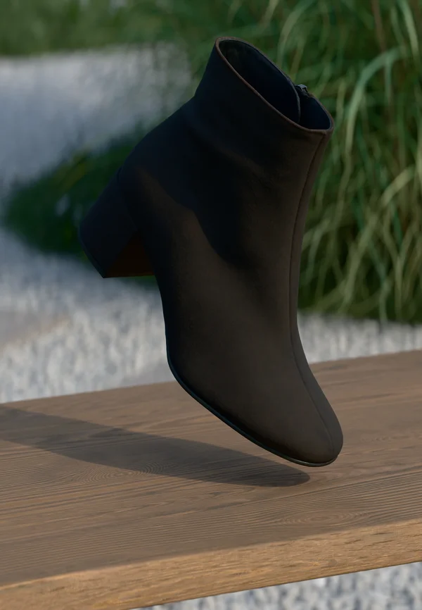 Ankle boots - darkbrown